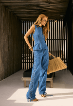 Blusa Peplum Évora Médio