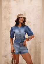 Blusa Manga Bufante Portofino Médio