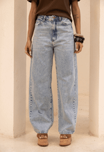 Calça New Baggy Claro Vintage