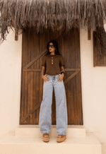 Calça New Baggy Claro Vintage