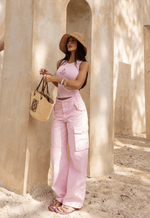 Calça Cargo Isla Rosa Ballet