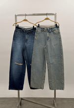 Calça Baggy Overlap Claro Vintage