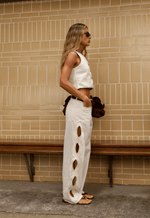 Calça Baggy Infinity Off White