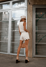 Short Reto Infinity Off White