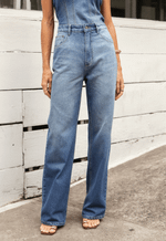 Calça Extra Wide Leg Pier Médio