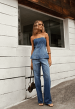 Calça Extra Wide Leg Pier Médio