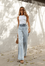 Calça Bastille Duo Wash Claro