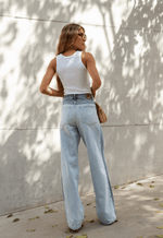 Calça Bastille Duo Wash Claro