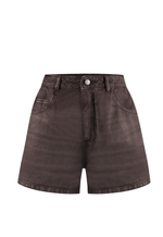 Short Baggy Bastille Marrom Estonado
