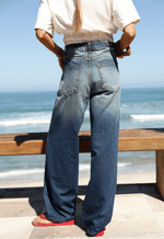 Calça Baggy Bastille Dirty Wash Vintage