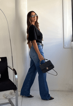 Calça Reta Dakota Escuro