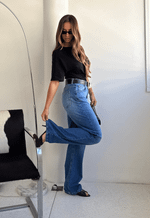 Calça Reta Dakota Escuro