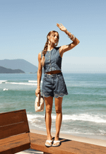 Short Reto Infinity Escuro