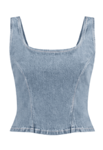 Top Recortes Urban Dirty Wash