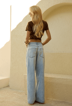 Calça Baggy Side Claro