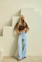 Calça Baggy Side Claro