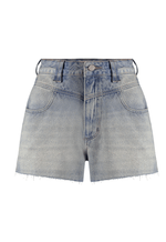 Short Baggy Louvre Dirty Wash