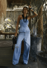 Calça Baggy Soho Claro