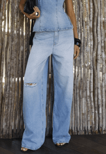 Calça Baggy Soho Claro