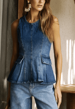 Blusa Peplum Madison Médio