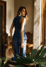 Blusa Peplum Madison Médio