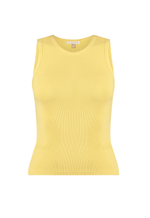 Regata Canelada Essence Amarelo Butter