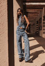 Calça New Baggy Nomad Paisley Muse