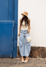 Calça Barrel Soho Claro