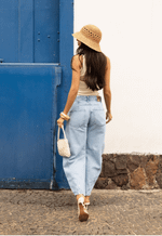 Calça Barrel Soho Claro