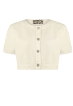 Blusa Cropped Margot Vanilla