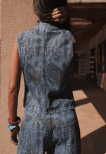 Colete Zíper Nomad Paisley Muse
