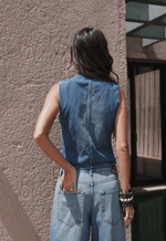 Colete Zíper Nomad Dirty Wash