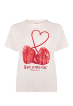 T-shirt Lucky Cherry Rosa
