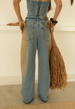Calça Baggy Overlap Dune Wash