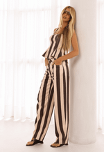 Calça Balloon Sunset Stripes