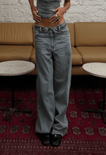 Calça Baggy Overlap Dirty Médio