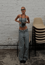 Calça Baggy Overlap Dirty Médio