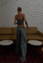 Calça Baggy Overlap Dirty Médio