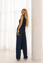 Calça Baggy Bastille Escuro