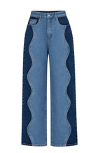 Calça New Baggy Bicolor Sea