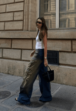 Calça Cargo Utility Dirty Escuro