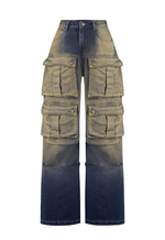 Calça Cargo Utility Dirty Escuro
