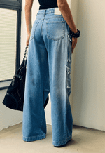 Calça Cargo Utility Médio Vintage