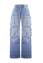 Calça Cargo Utility Médio Vintage