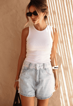 Short Baggy Bastille Fleur Claro