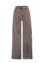 Calça Baggy Overlap Brown Stripes