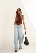 Calça Loose Soft Claro Marmorizado