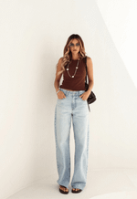 Calça Loose Soft Claro Marmorizado
