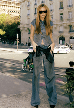 Calça New Baggy Sorrento Dirty Wash Blue