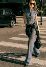 Calça New Baggy Sorrento Dirty Wash Blue